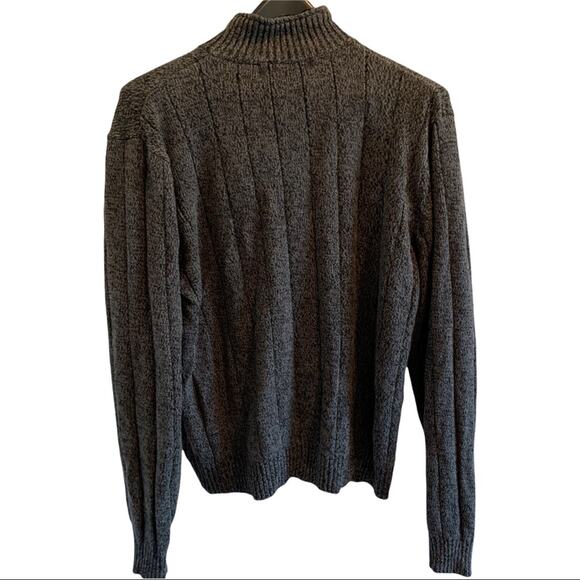 OSCAR DE LA RENTA Large Mock Neck MENS GRANDPA Sweater Size L - Picture 5 of 9